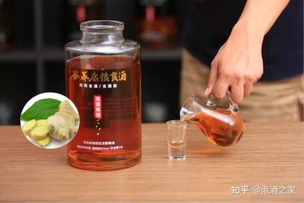 中藥生姜泡酒（生姜泡藥酒功效）