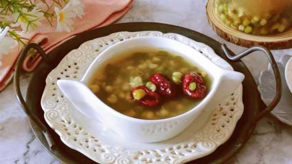 綠豆生姜茶葉湯