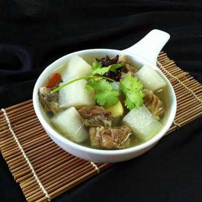 生姜蘿卜肉湯